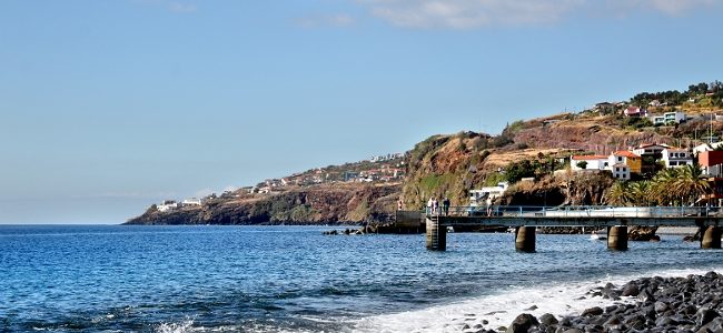 Madera 2016 – 04 – plaża, samoloty, targ i basen z widokiem